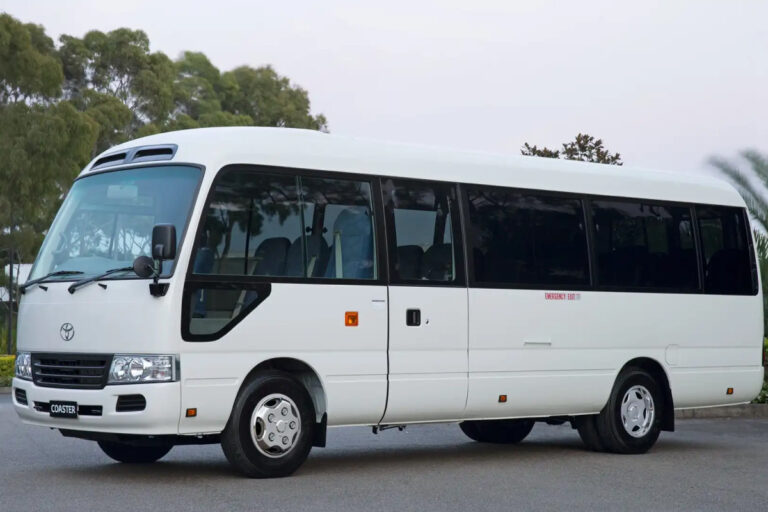 Coaster Taxi for Hajj and Umrah Pilgrims in Saudi Arabia